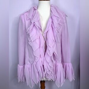 Vintage Oscar De La Renta Light Purple 3-Piece Lounge Set